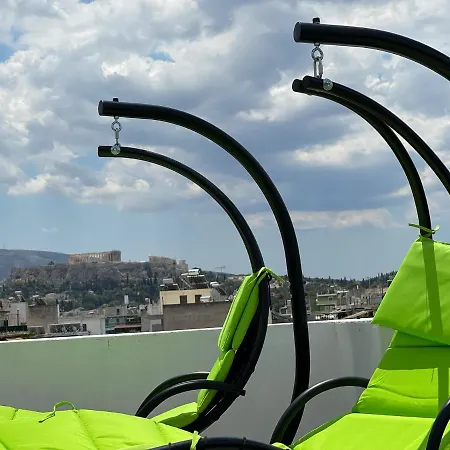 Διαμέρισμα B 1 Luxury Acropolis View Privat Jacuzzi